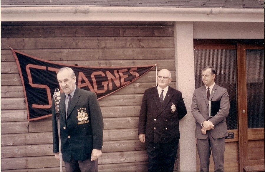 Opening of the new clubhouse. Trevaunance Cove. July 1st 1967.