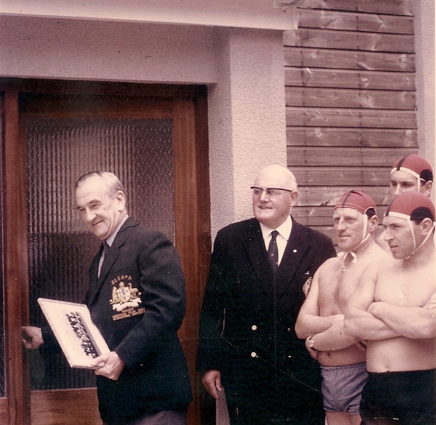 Opening of the "new" clubhouse. Trevaunance Cove. July 1st. 1967.